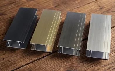 Powder coated aluminum profiles in multiple RAL colors