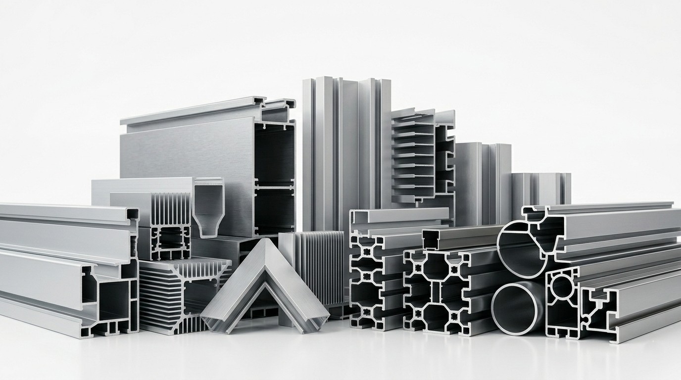 Custom aluminum extrusion profile production