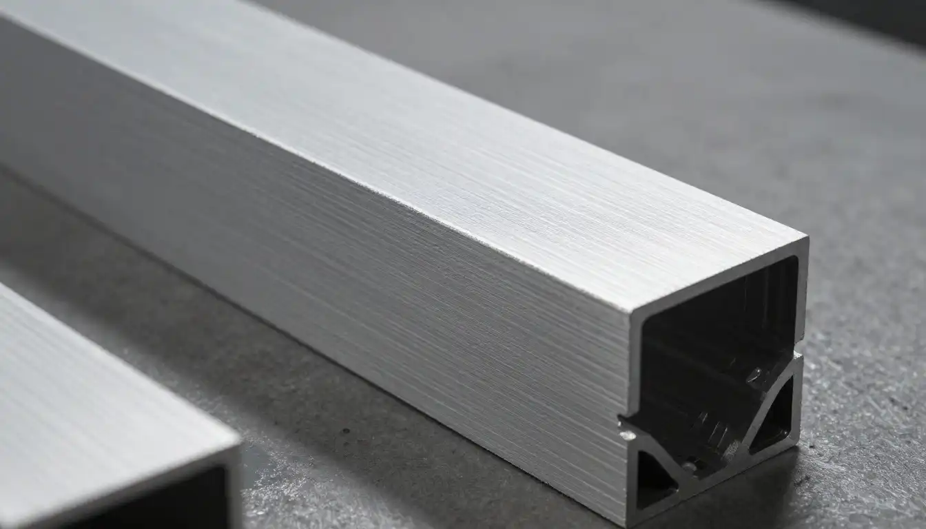 Square and rectangular aluminum box sections