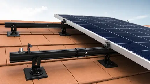 Solar montaj rayları için alüminyum ekstrüzyon profilleri