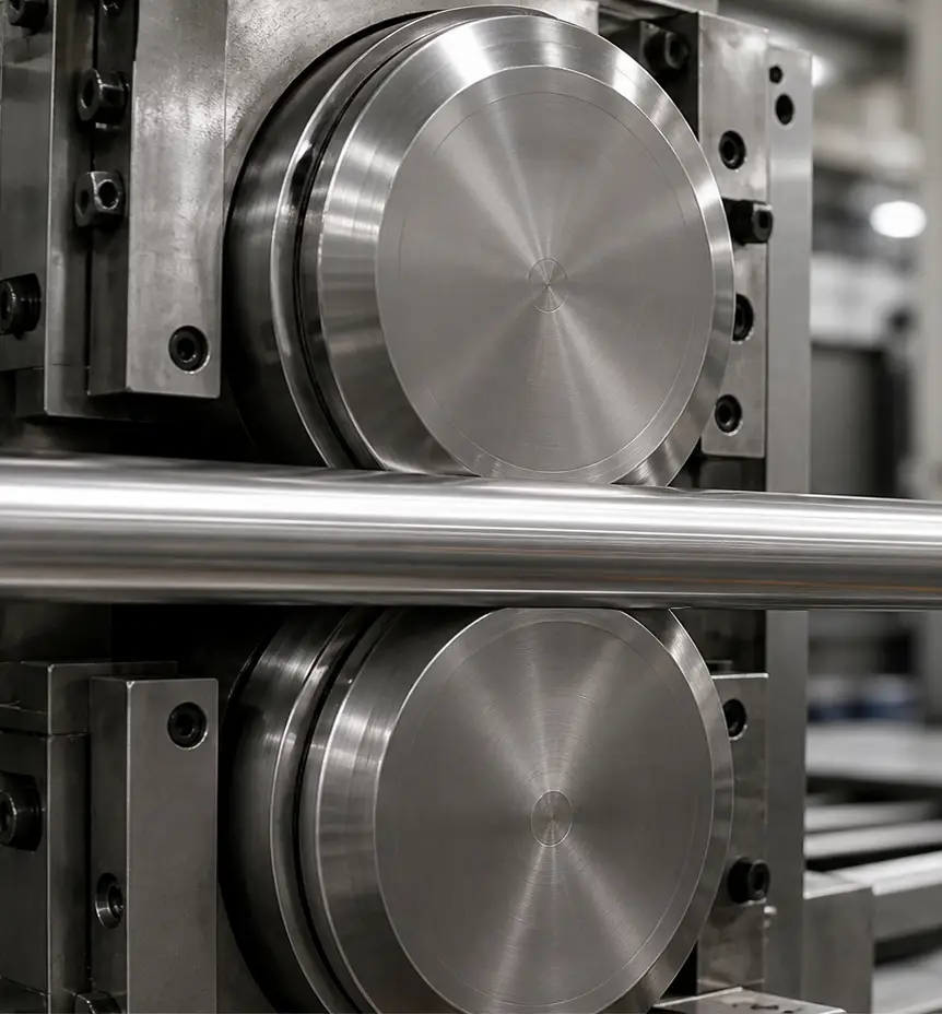 Seamless 304 stainless steel pipe range with mixed diameters and wall thicknesses
