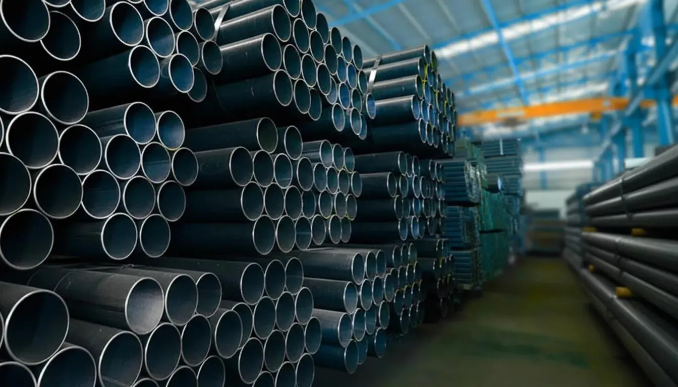 Circular hollow section steel pipes used in structural construction